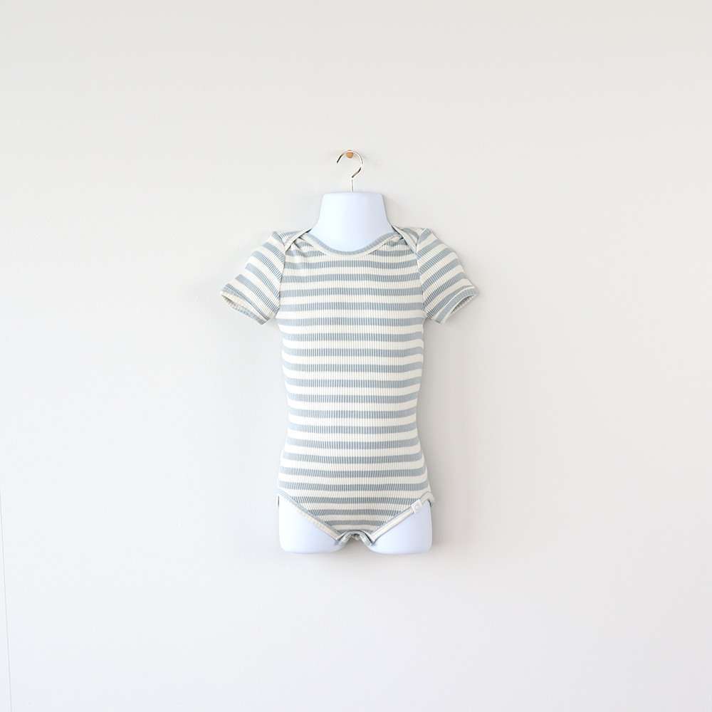 Baby&Kids シルクコットン 半袖ロンパース [メール便可]