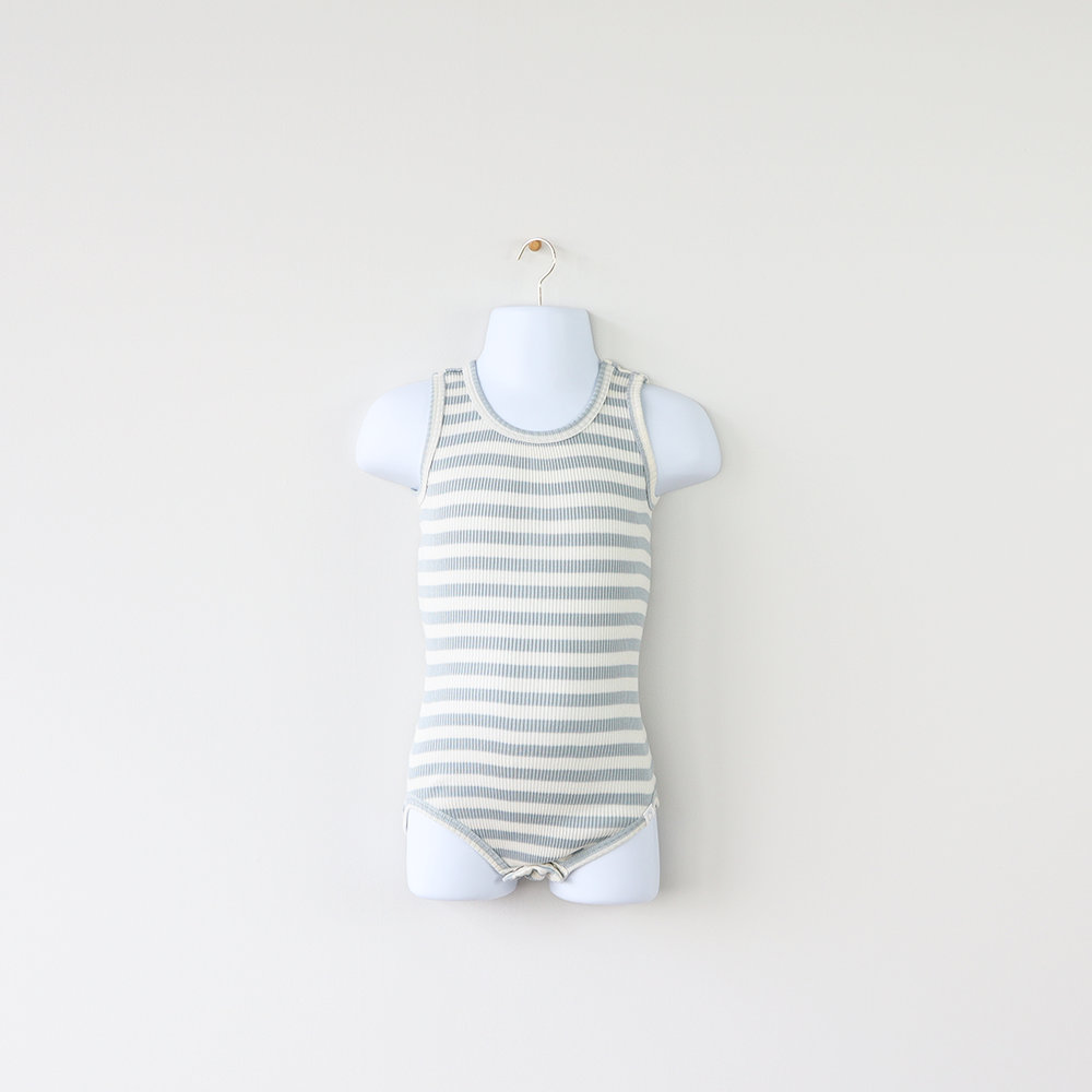 Baby&Kids シルクコットン タンクロンパース [メール便可]