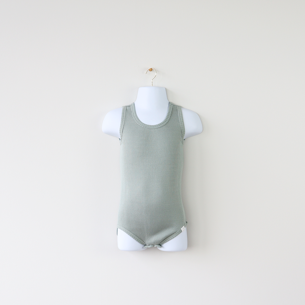 Baby&Kids シルクコットン タンクロンパース [メール便可]