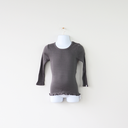 Baby&Kids シルクコットン 長袖Tシャツ [メール便可]