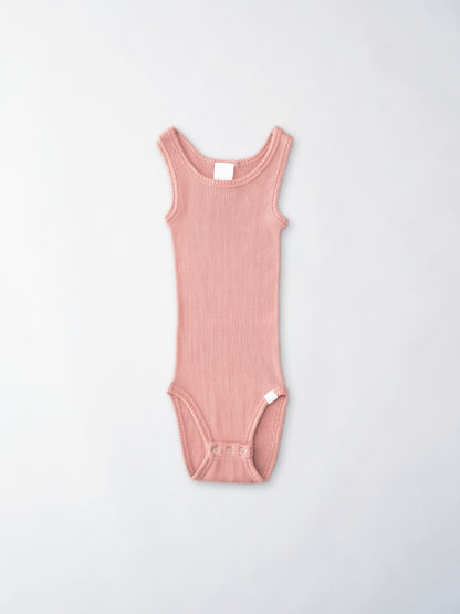 Baby&Kids シルクコットン タンクロンパース [メール便可]