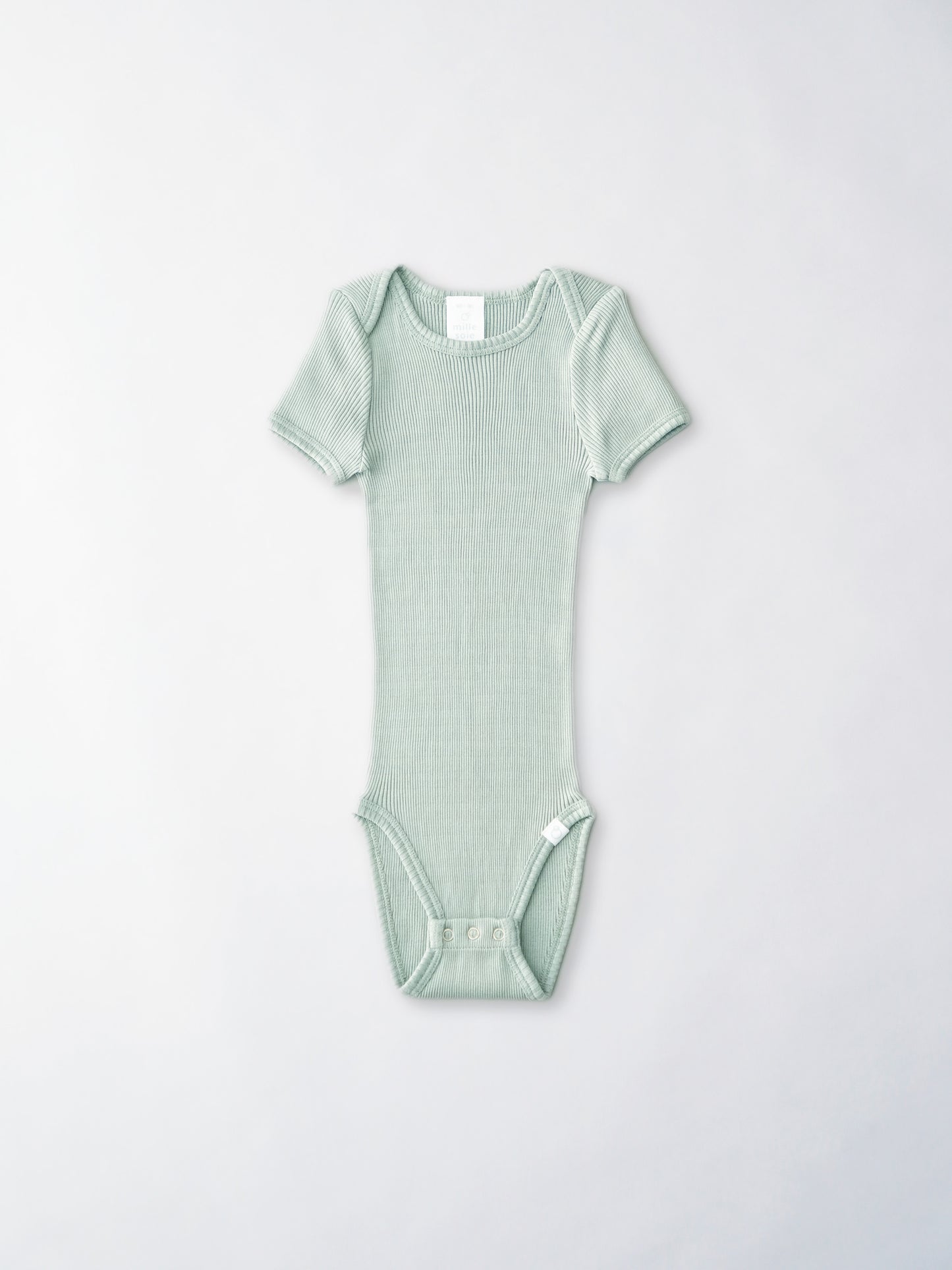 Baby&Kids シルクコットン 半袖ロンパース [メール便可]