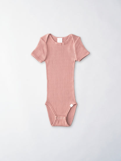 Baby&Kids シルクコットン 半袖ロンパース [メール便可]