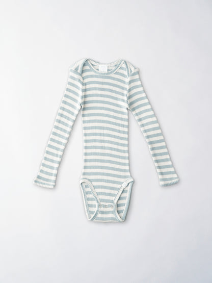 Baby&Kids シルクコットン 長袖ロンパース [メール便可]