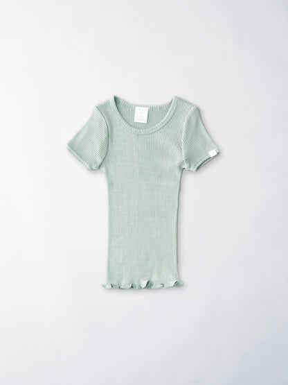 Baby&Kids シルクコットン 半袖Tシャツ [メール便可]