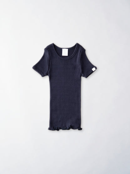 Baby&Kids シルクコットン 半袖Tシャツ [メール便可]