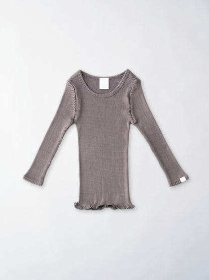 Baby&Kids シルクコットン 長袖Tシャツ [メール便可]