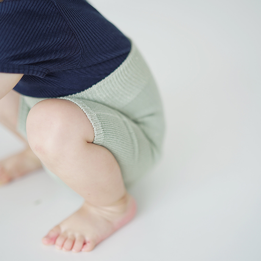 Baby 日本製 内絹外綿 ベビーはらまきパンツ [メール便可]